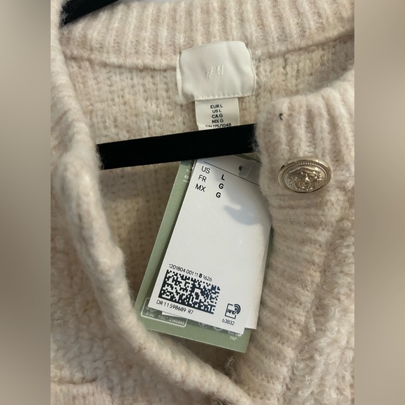 NWT H&M Boucle Cardigan - Picture 12 of 12